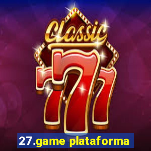 27.game plataforma